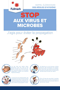 affiche stop au virus gratuite