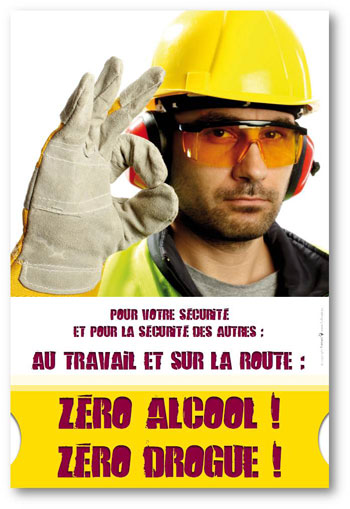 Affiches, dépliants prévention alcool, drogues