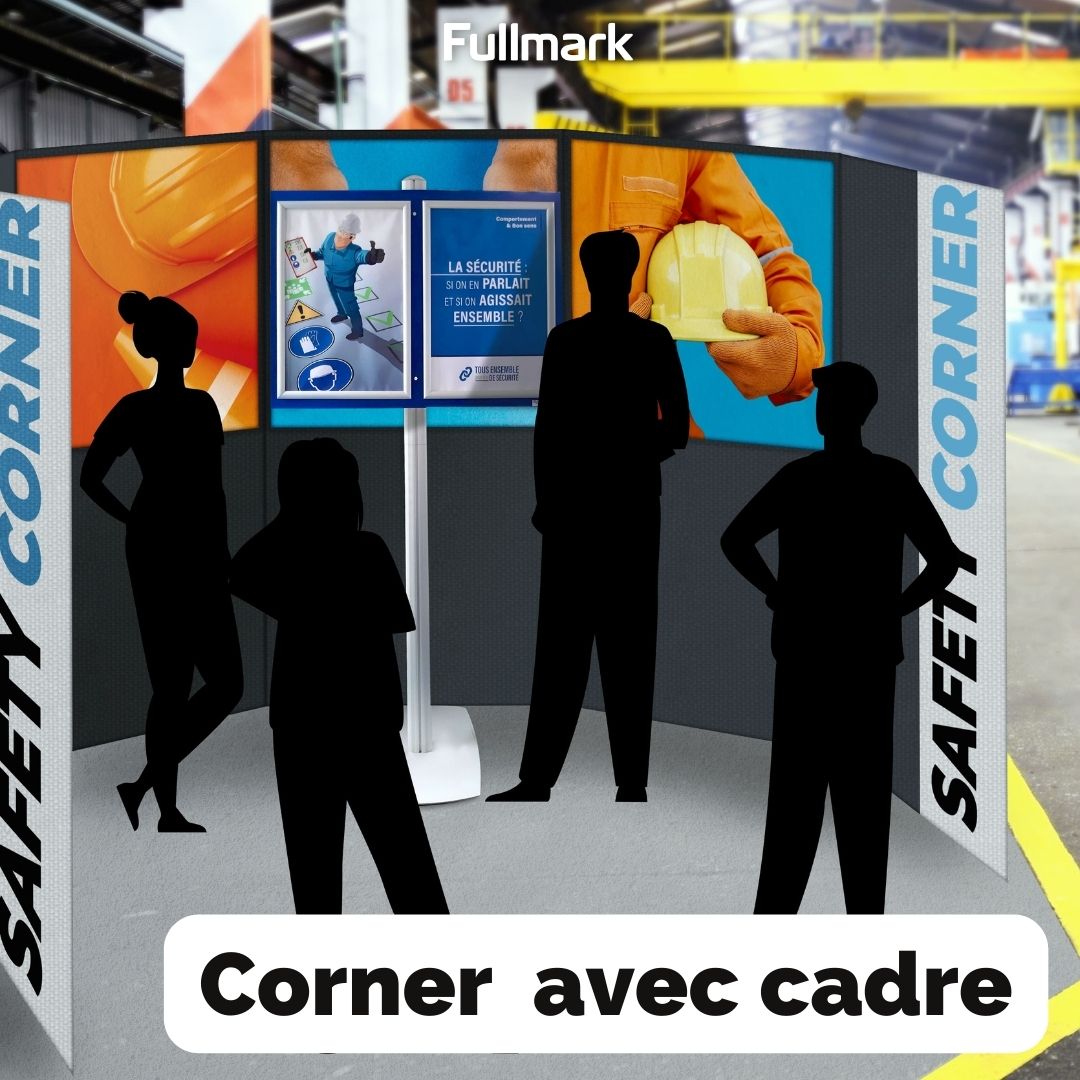 corner securité avec cadre sécurité