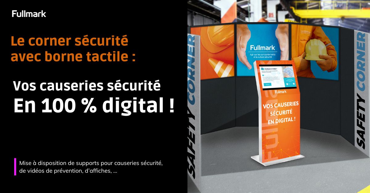 Corners sécurité pour de causeries sécurité