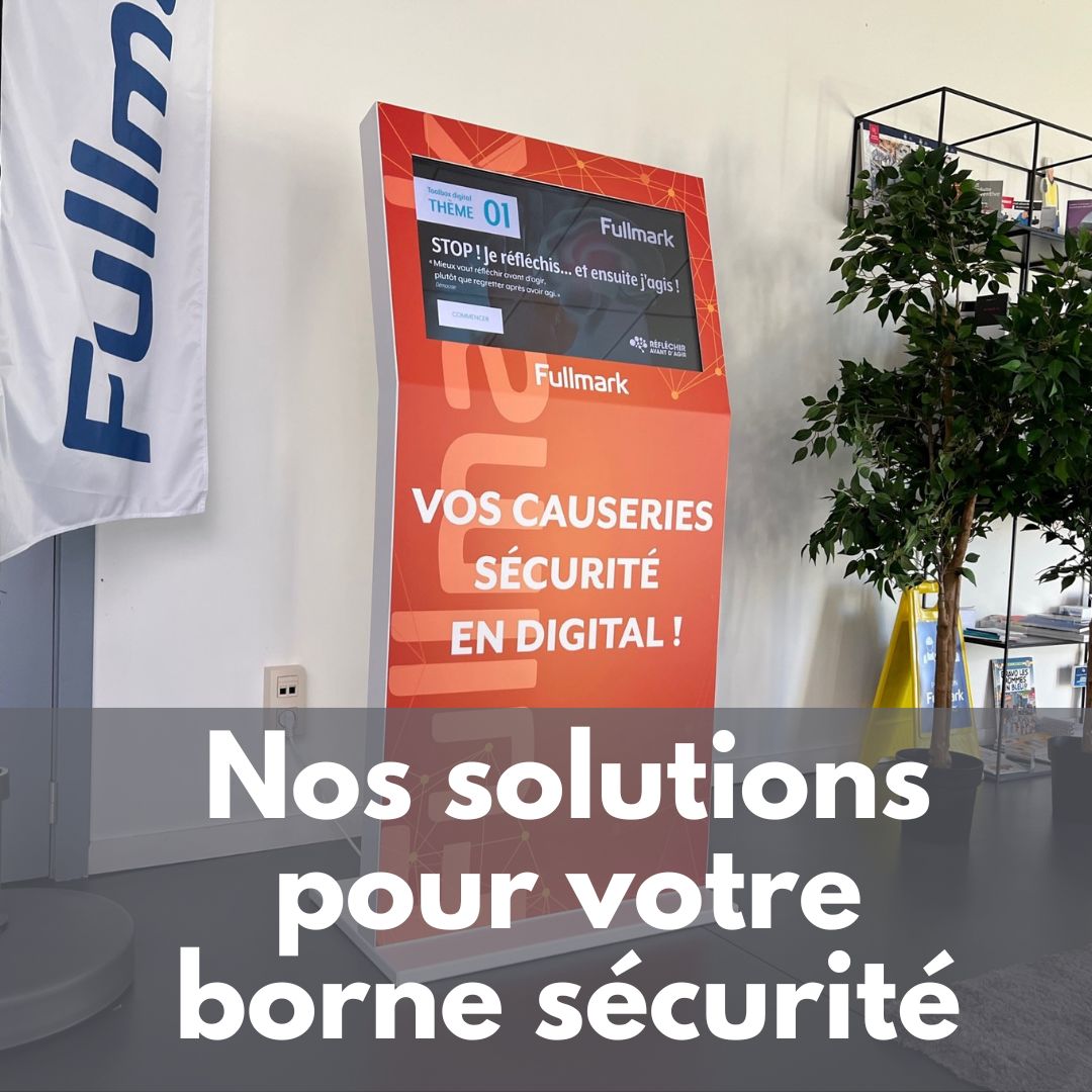 borne digitale sécurité