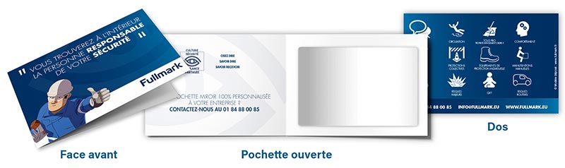 pochette miroir responsable sécurité