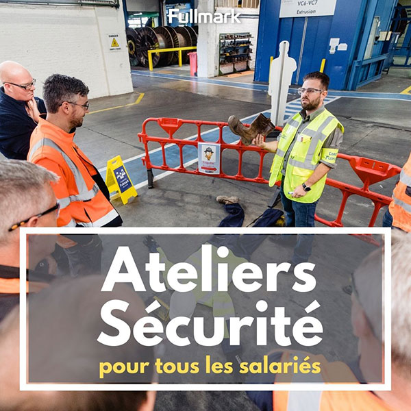 ateliers sécurité pour les salariés