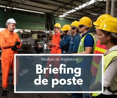 Formation briefing poste 