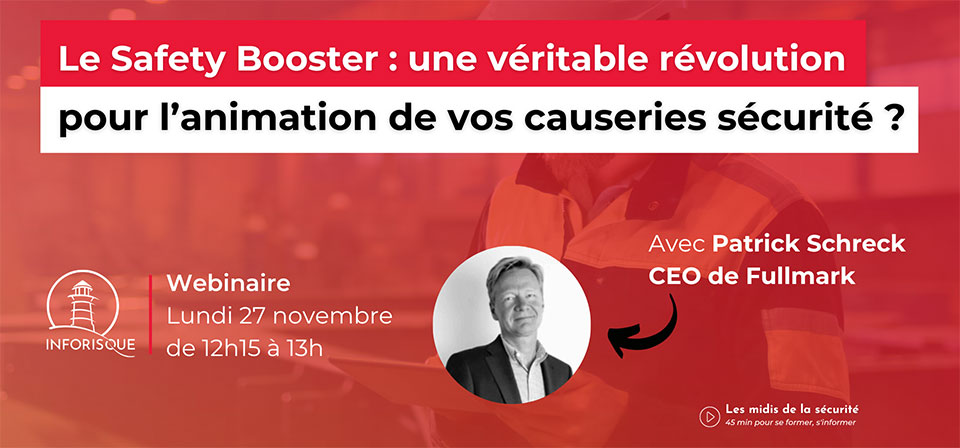 Webinaire Safety Booster causerie sécurité