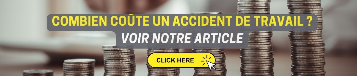 combien coute un accident de travail