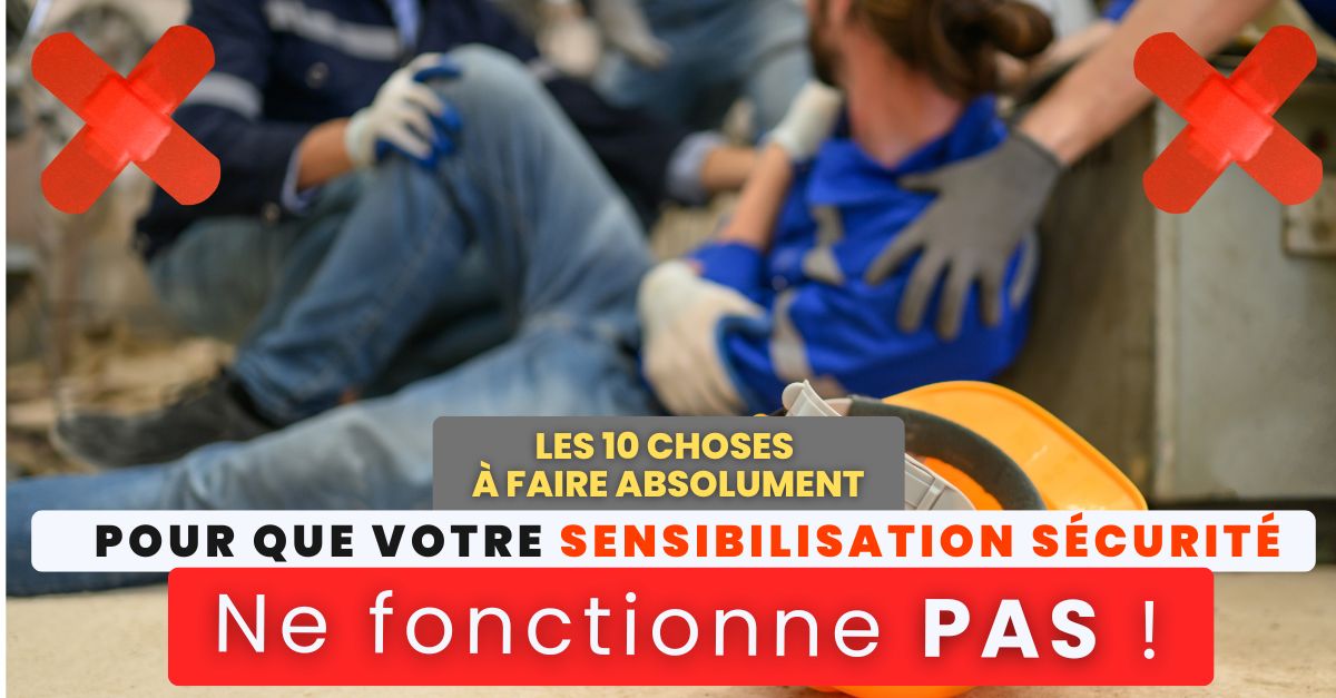 les accidents persistent, les comportements à risque continuent